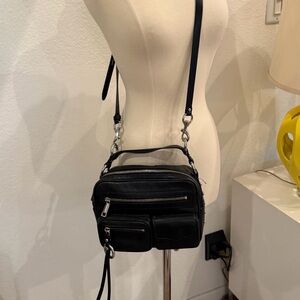 Rebecca Minkoff Black Leathef Crossbody Bag